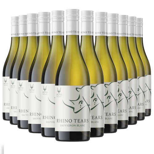 Case of 12 Rhino Tears Sauvignon Blanc 75cl White Wine
